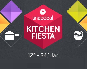 India Desire : Snapdeal Kitchen Fiesta : [12th To 24 Jan 2017] Get Upto 80% + Extra 10% Off On Kitchen Products